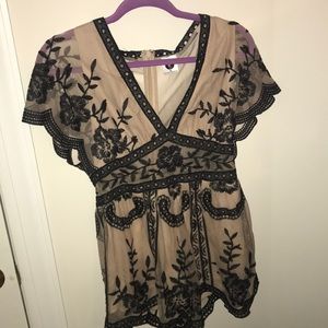 lace romper